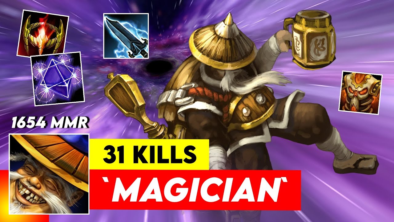 HON REBORN Drunken Master - `magician` - 1654 MMR