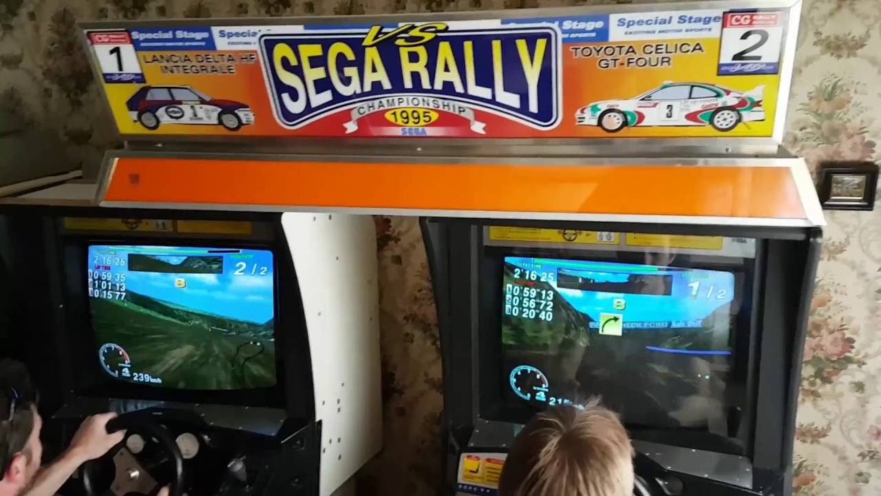 Sega Rally Twin Squallrs