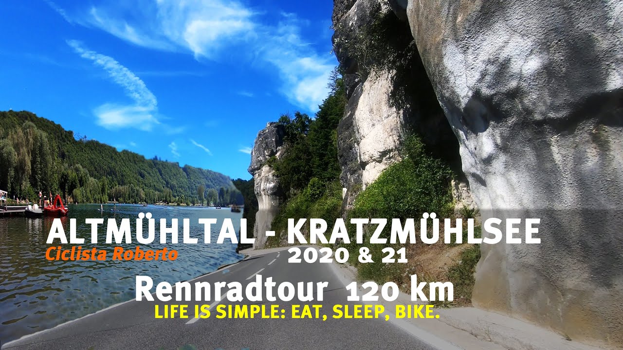 Kratzmühlsee Im Altmühltal 120km Rennrad Tour. Braucht Ciclista Roberto Diese Neuen Schuhe? RTF 5|4K