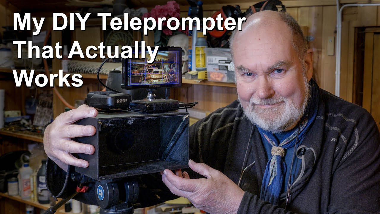 [ENG] Building a Durable DIY Teleprompter for Serious Video Work
