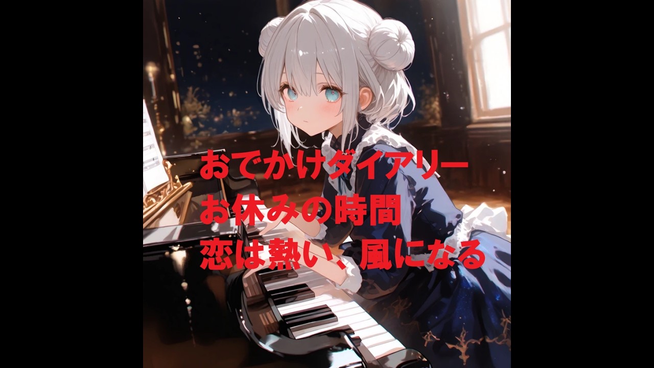 おでかけダイアリー。お休みの時間。恋は熱い、風になる。