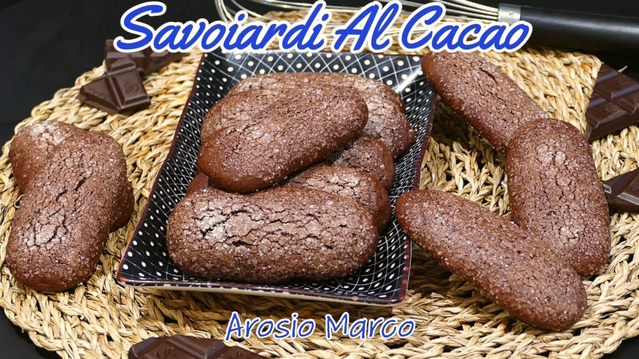 Savoiardi Al Cacao Semplici e Super Versatili
