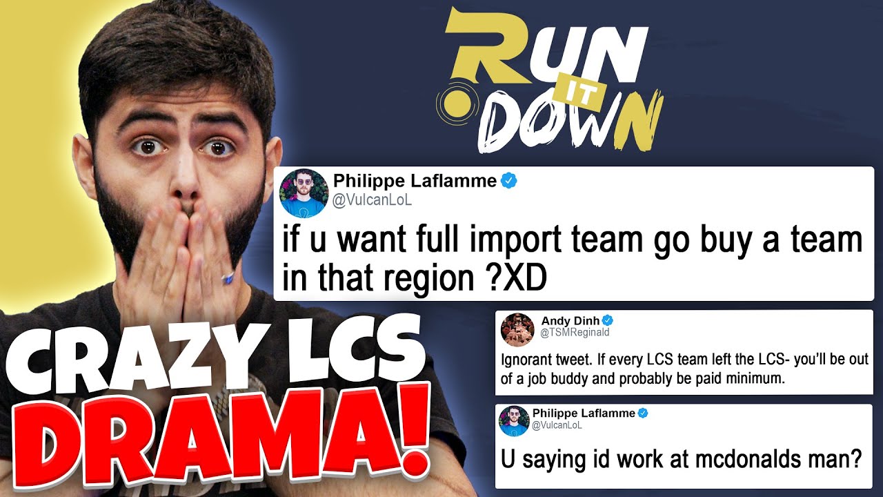 THE CRAZIEST DRAMA IN LEAGUE OF LEGENDS! | Run it Down ft. Yassuo
