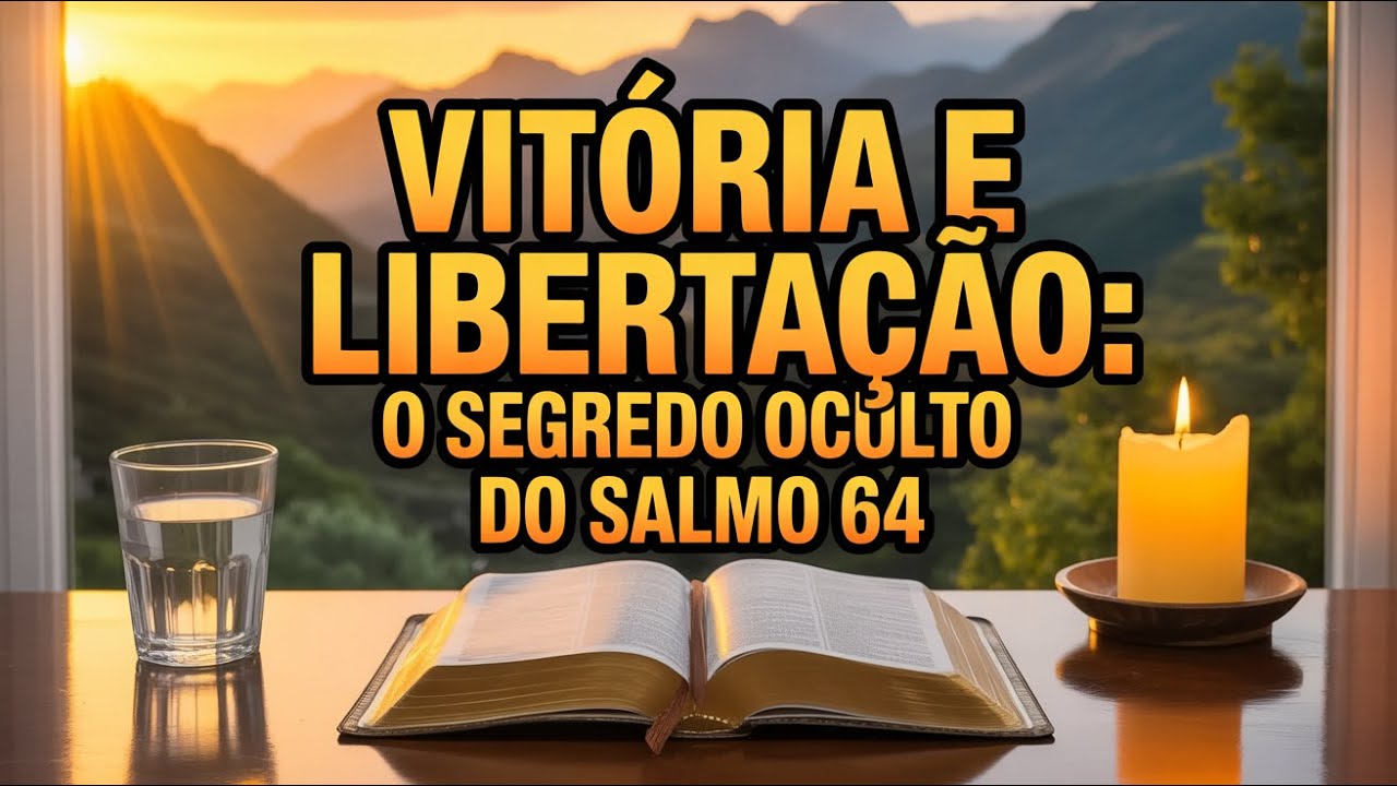 REVELADO O PODER TRANSFORMADOR DO SALMO 64: CANCELANDO MALDIÇÕES E CONQUISTANDO A VITÓRIA DIVINA!