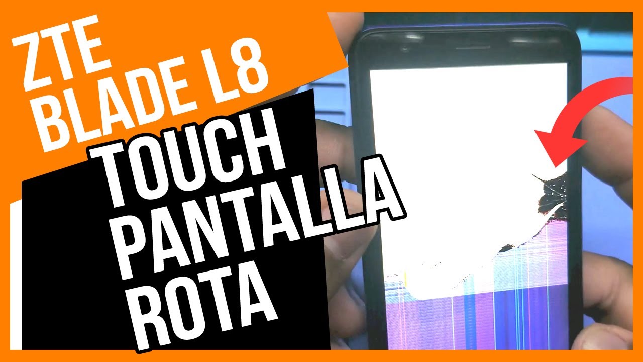 ✅Como reemplazar tactil o pantalla 😱 ZTE Blade L8 2020