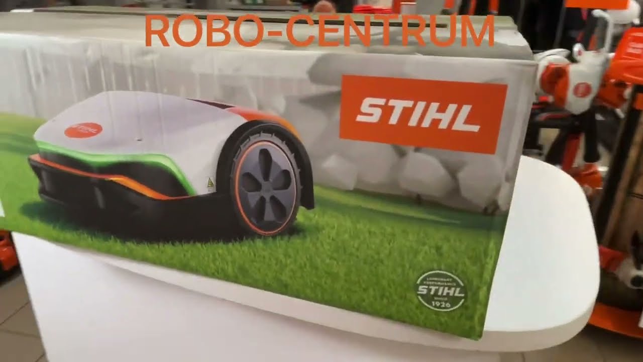 new series of STIHL IMOW robots // nowa seria robotów koszących STIHL IMOW @ROBOCENTRUM  #stihl