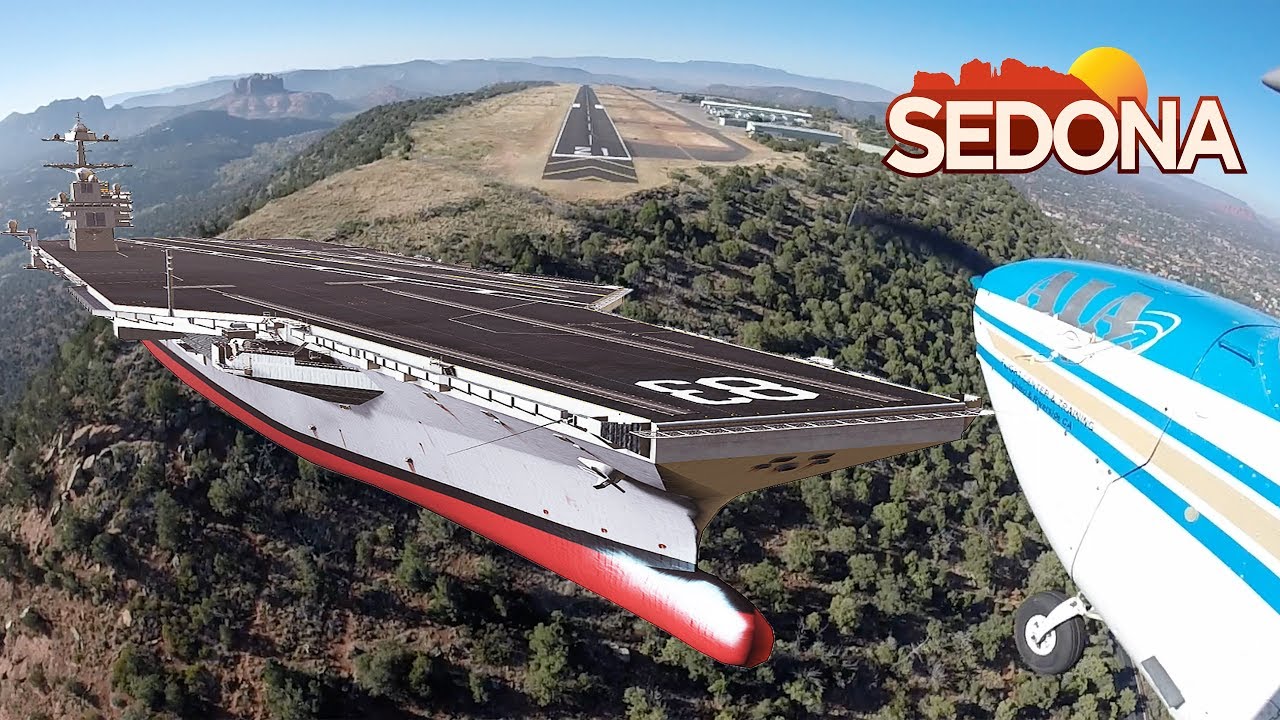 AIRCRAFT CARRIER LANDING | ...in Sedona AZ