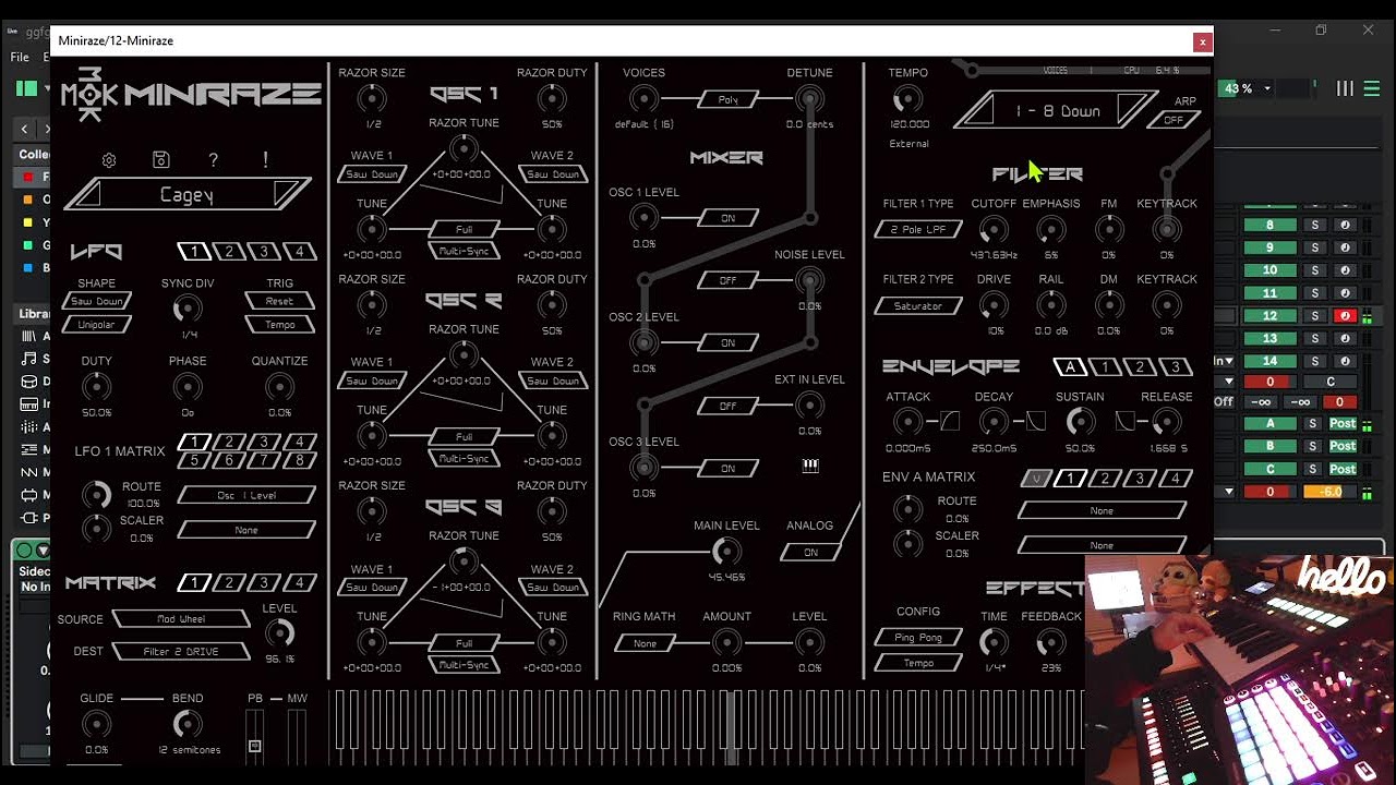 TR8S 3.0 / MonoStation / Ableton12 / Just Jammin142