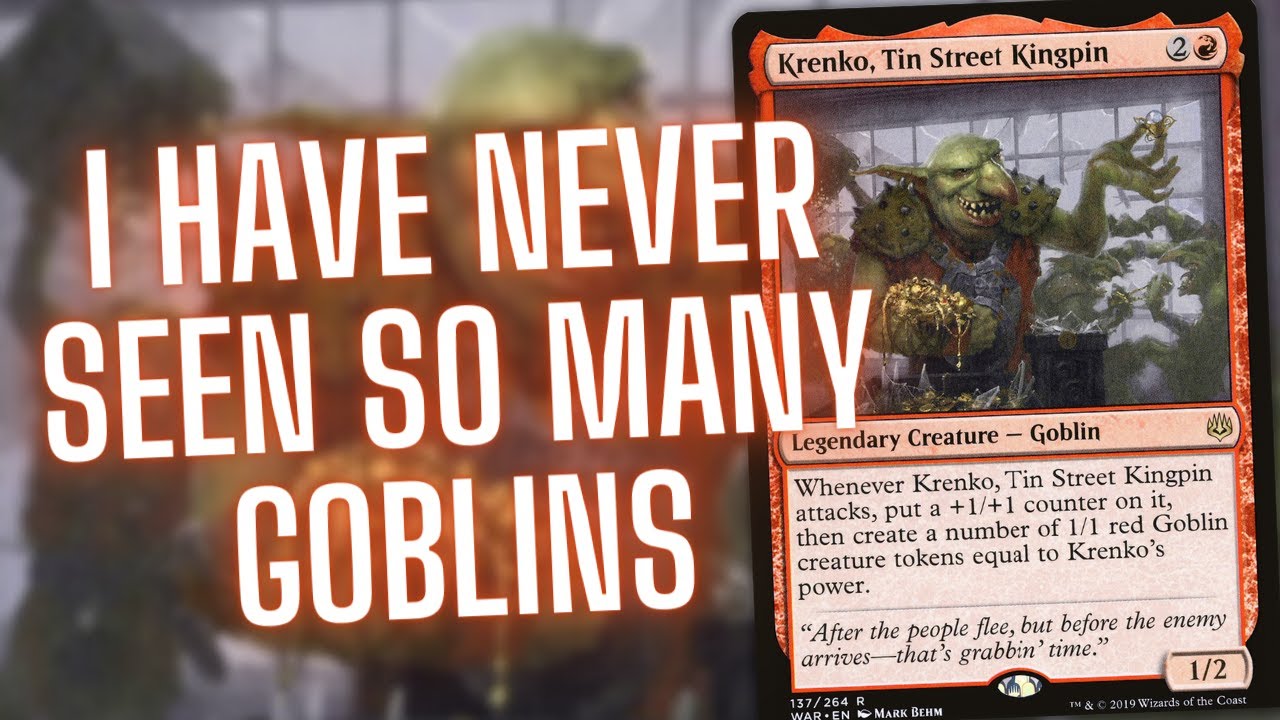 Upgrading Krenko, Tin Street Kingpin | MTG EDH | Goblin Tribal | Decklist in Description*