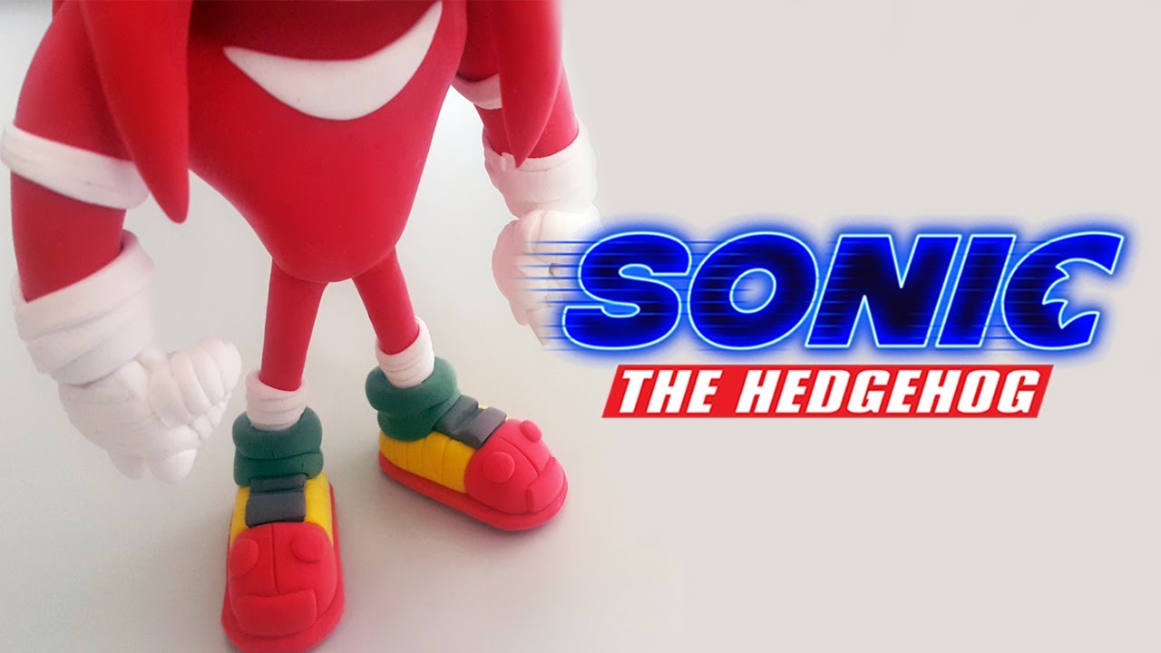How to  Knuckles the Echidna in Sonic BOOM 💪 | Clay Tutorial | Timelapse |AIR snow🔥
