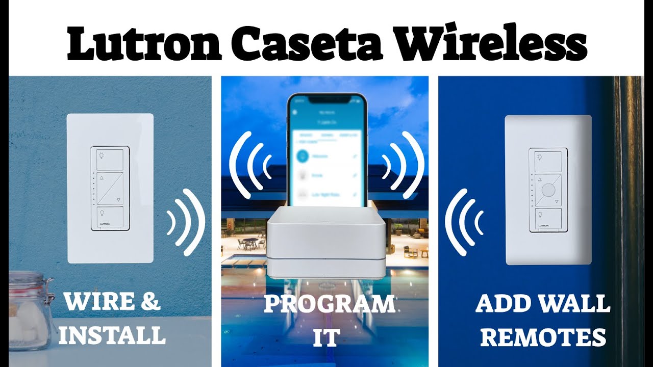 Setup Caseta Smart Lighting Dimmer Switch Starter Kit