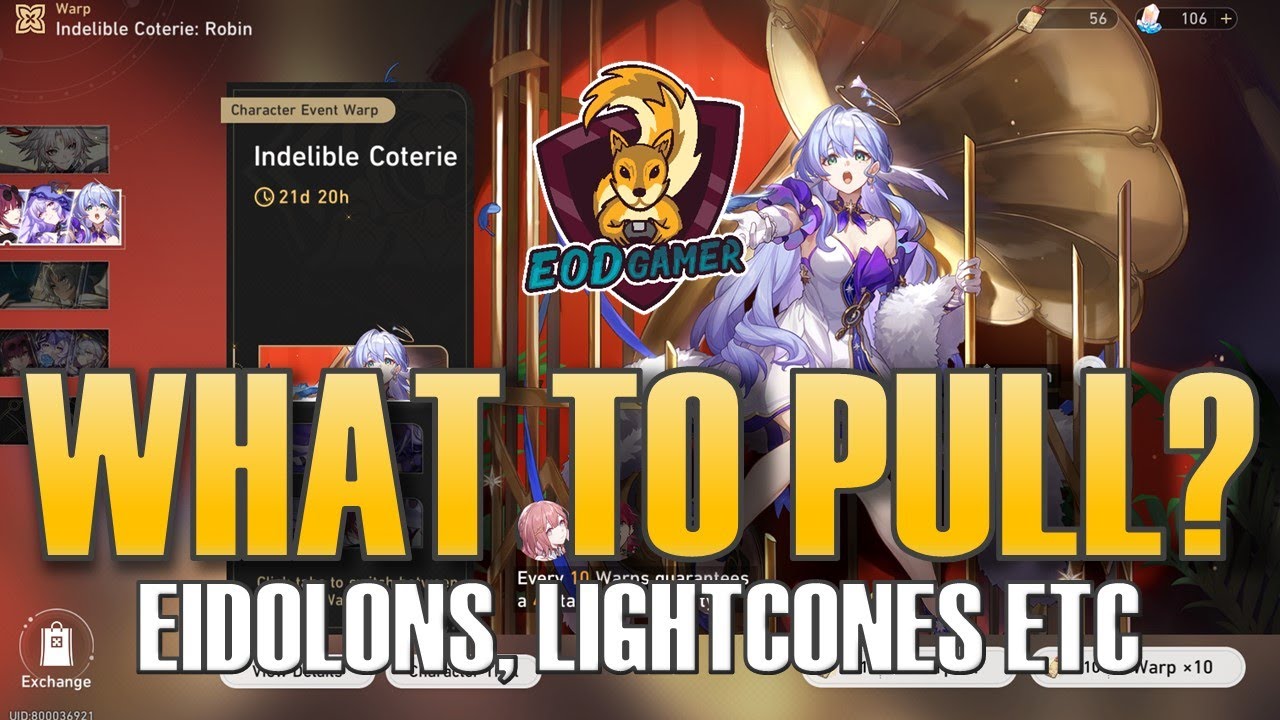 Quad Banners: Which to Pull in Honkai Star Rail? (Robin/Feixiao/Black Swan/Kafka & Lightcones)