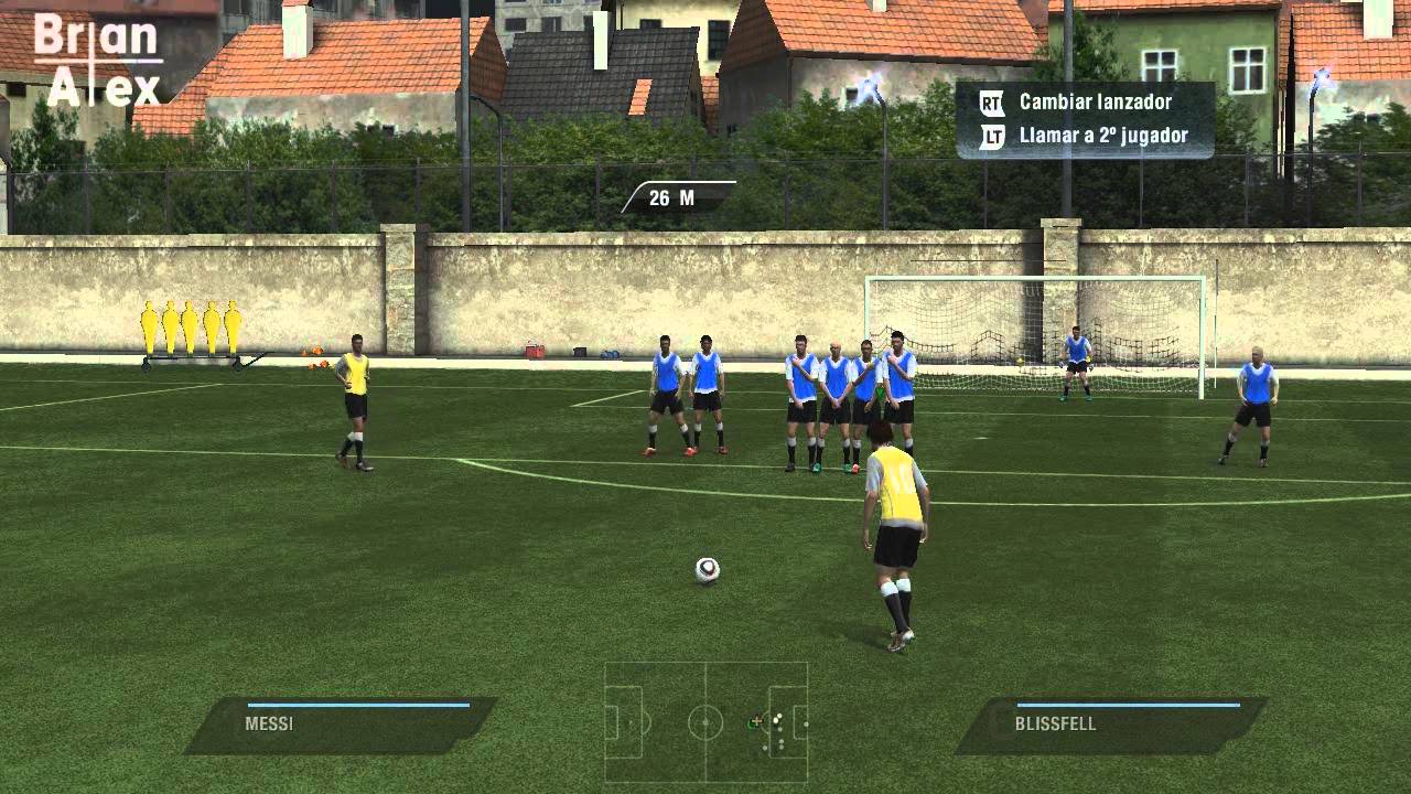 Como patear Tiros Libres - FIFA 11 (también funciona en 12 y 13)