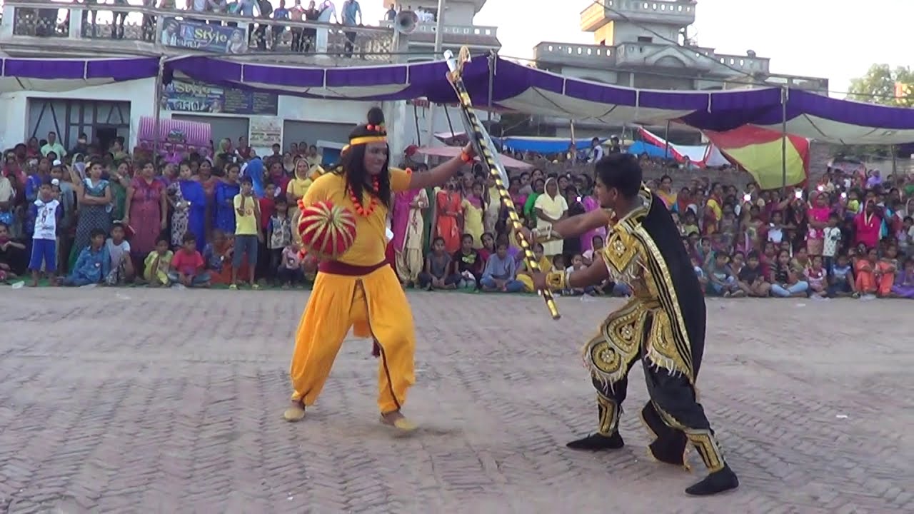 श्री राम और रावण के बीच अंतिम दिन की लड़ाई 2021 Ramleela | Dushera | Shri Ram Or Rawan Yuddh