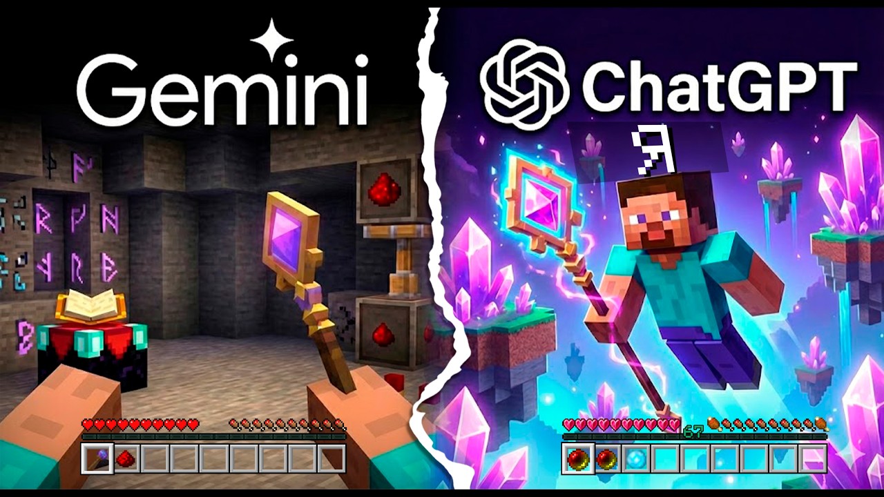 Gemini vs ChatGPT СОЗДАЛИ Minecraft МОД
