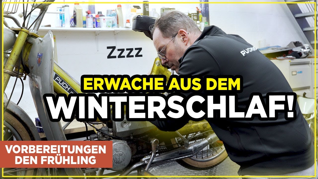 Dein Puch-Moped aus dem Winterschlaf! Nützliche Tipps & Tricks