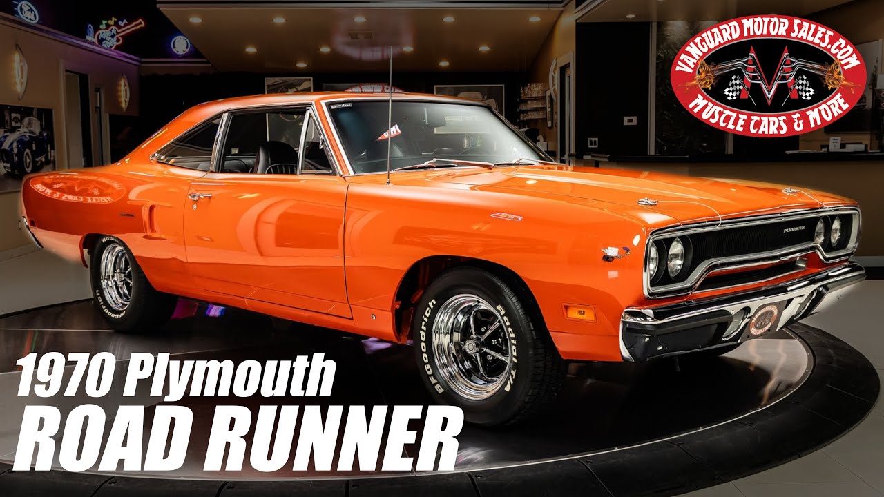 1970 Plymouth Road Runner For Sale Vanguard Motor Sales #2665