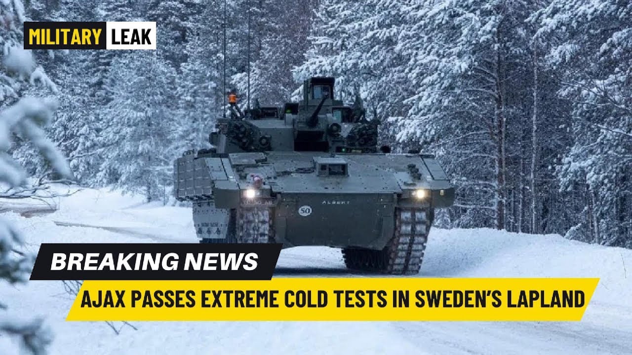 British Army&rsquo;s Ajax Armoured Fighting Vehicle Passes Extreme Cold Tests #military #defense