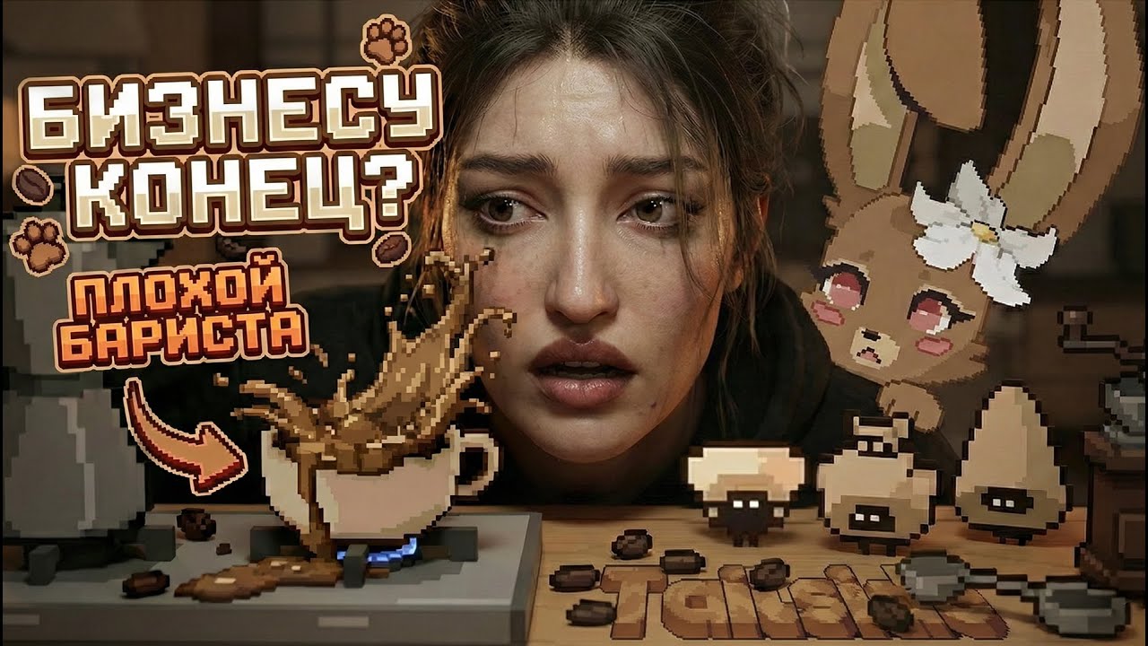 КЛИЕНТЫ СОШЛИ С УМА И ТРЕБУЮТ КОФЕ БЕЗ ОСТАНОВКИ ● Tailside: Cozy Cafe Sim ● Часть 2