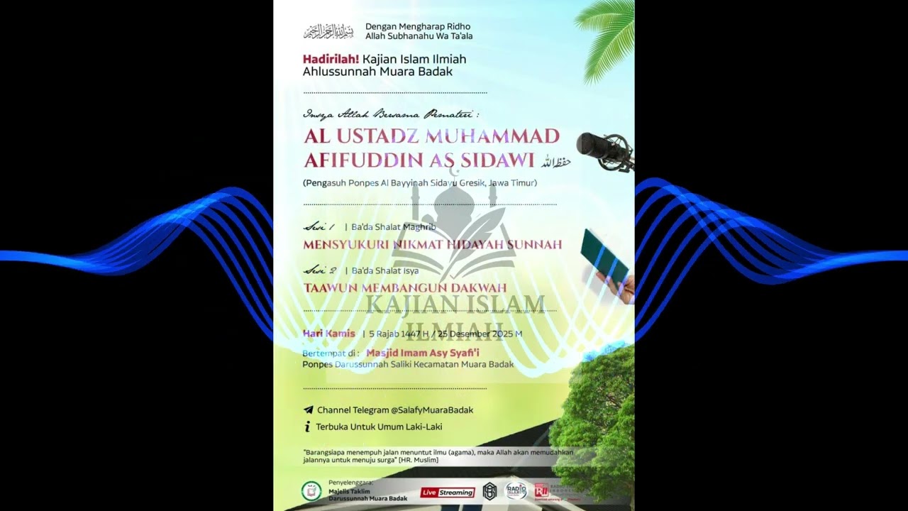 KAJIAN ISLAM ILMIAH | TAAWUN MEMBANGUN DAKWAH | USTADZ MUHAMMAD AFIFUDDIN