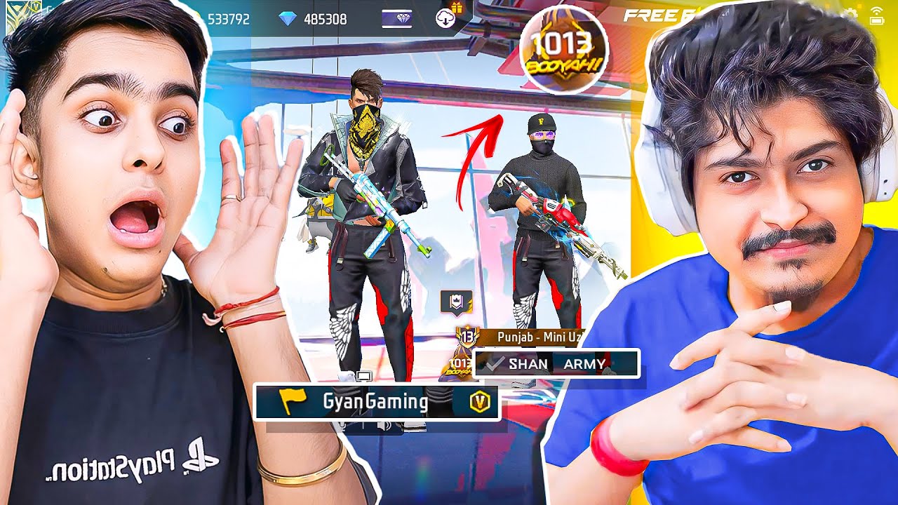 Gyan Gaming Breaking 1013 Winning Streak Of Jadugar Gone Wrong Awara Bhai Angry 🤬 - Free Fire Max