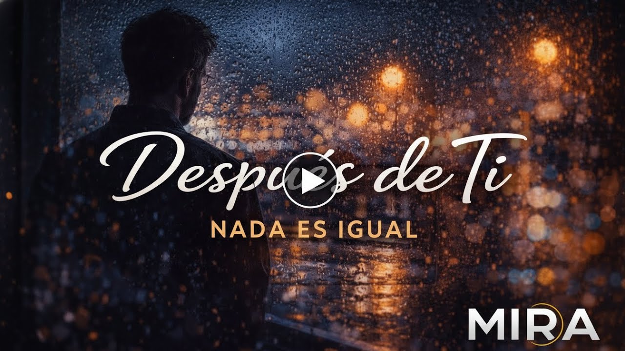 Después de Ti – MIRA   Nada es igual  Balada Pop Latina Emocional