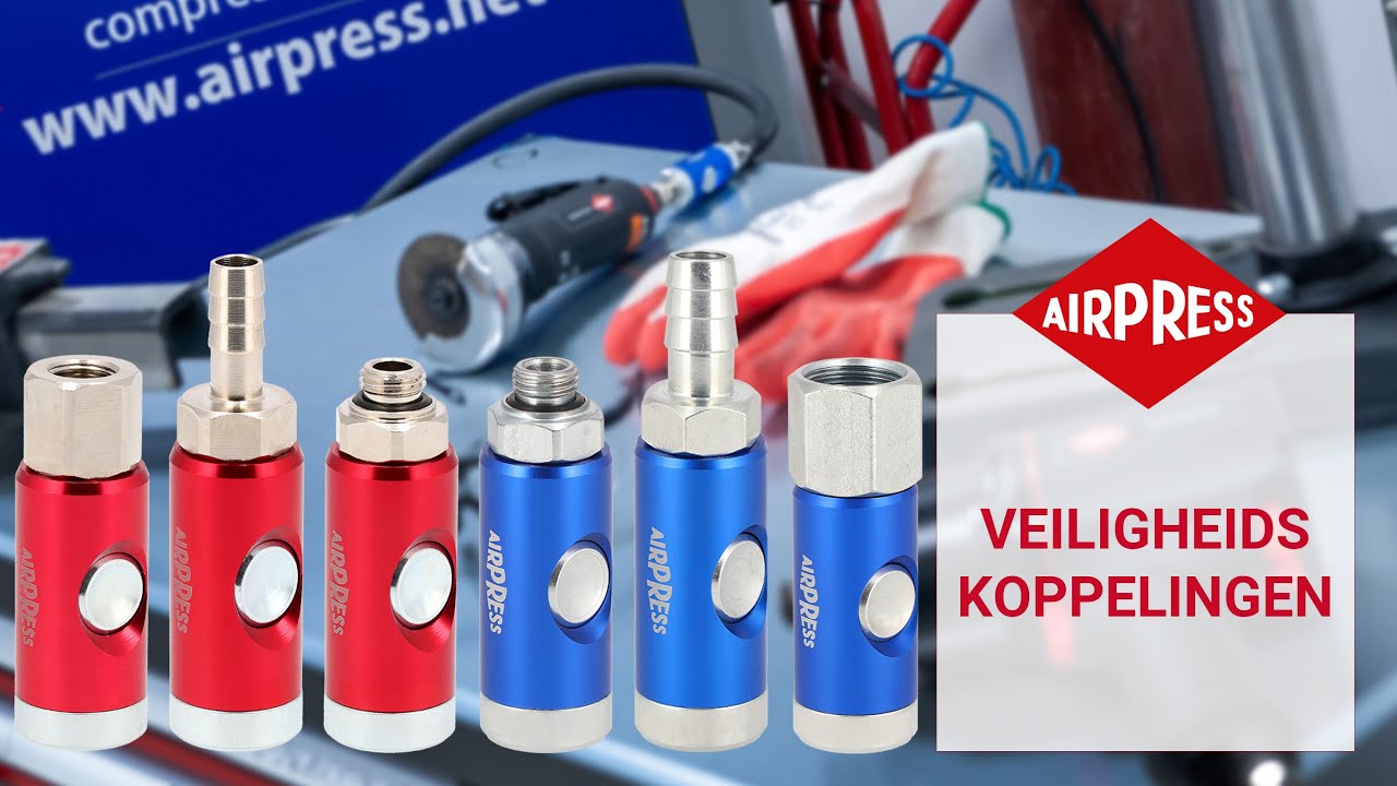 Airpress veiligheidskoppelingen