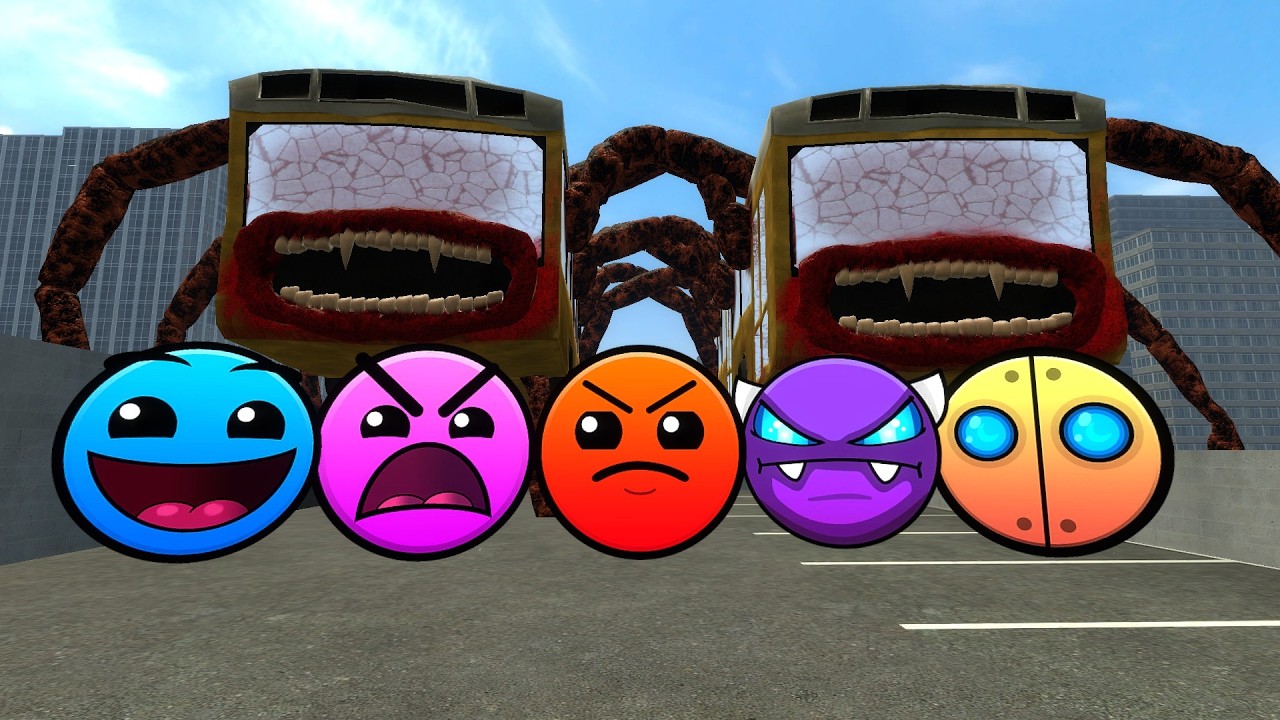 LOBOTOMY DASH & BUS EATER IN GMOD