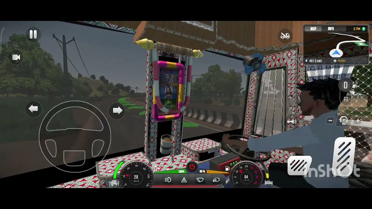 मालदा से मुज़फ्फरपुर रेडीमेड कपड़ों का ट्रांसपोर्ट | Indian Truck Gameplay