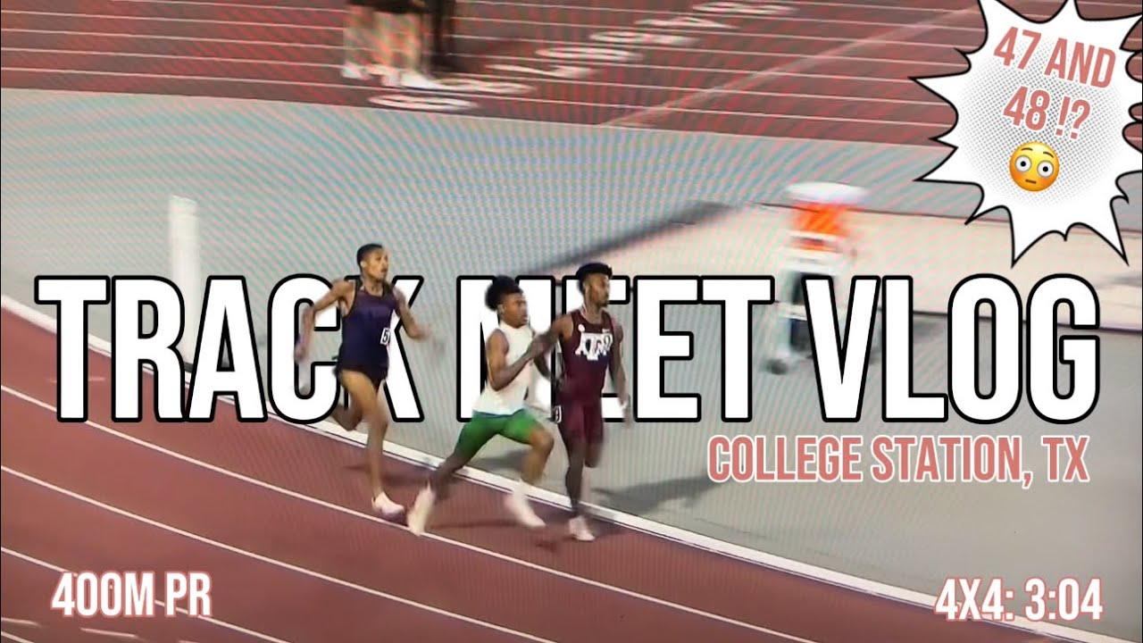 TRACK MEET VLOG: 400m Opener: WE JOGGING PR’s NOW?! *BIG PR, Heavy Comp 4x4, and FUNNY!!** enjoy :)