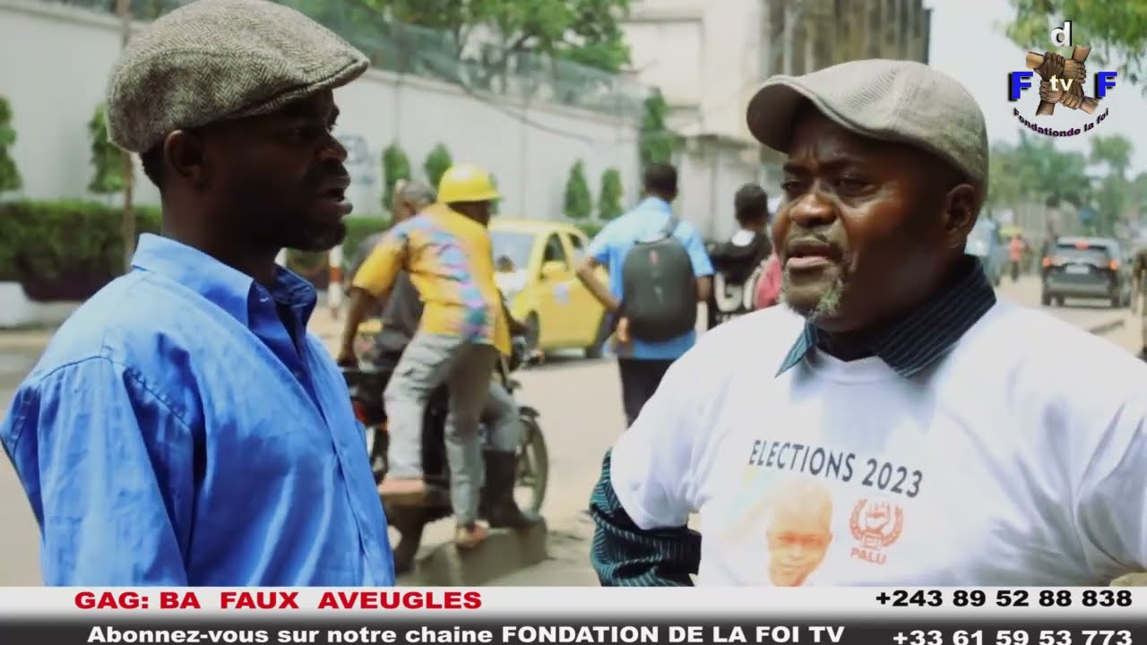 NOUVEAU GAG: BA FAUT AVEUGLE  AVEC NGONGA, LIYANZI, BOBO, AMBULANCE, MARIE JEANNE, KERENE, BIJOUX