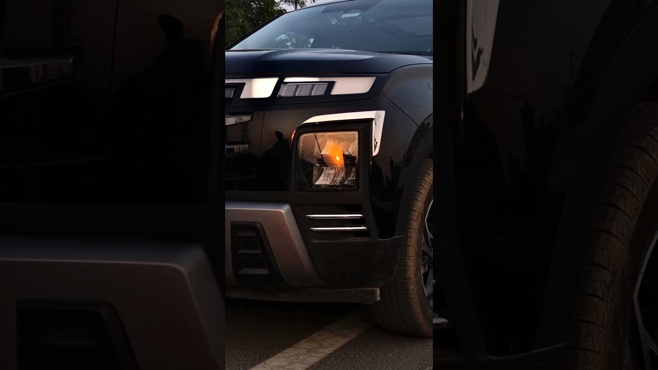 Hyundai Creta Facelift 2024 Running DRL lights #themanishbhardwaj #paonkijuttisong #cars #shorts
