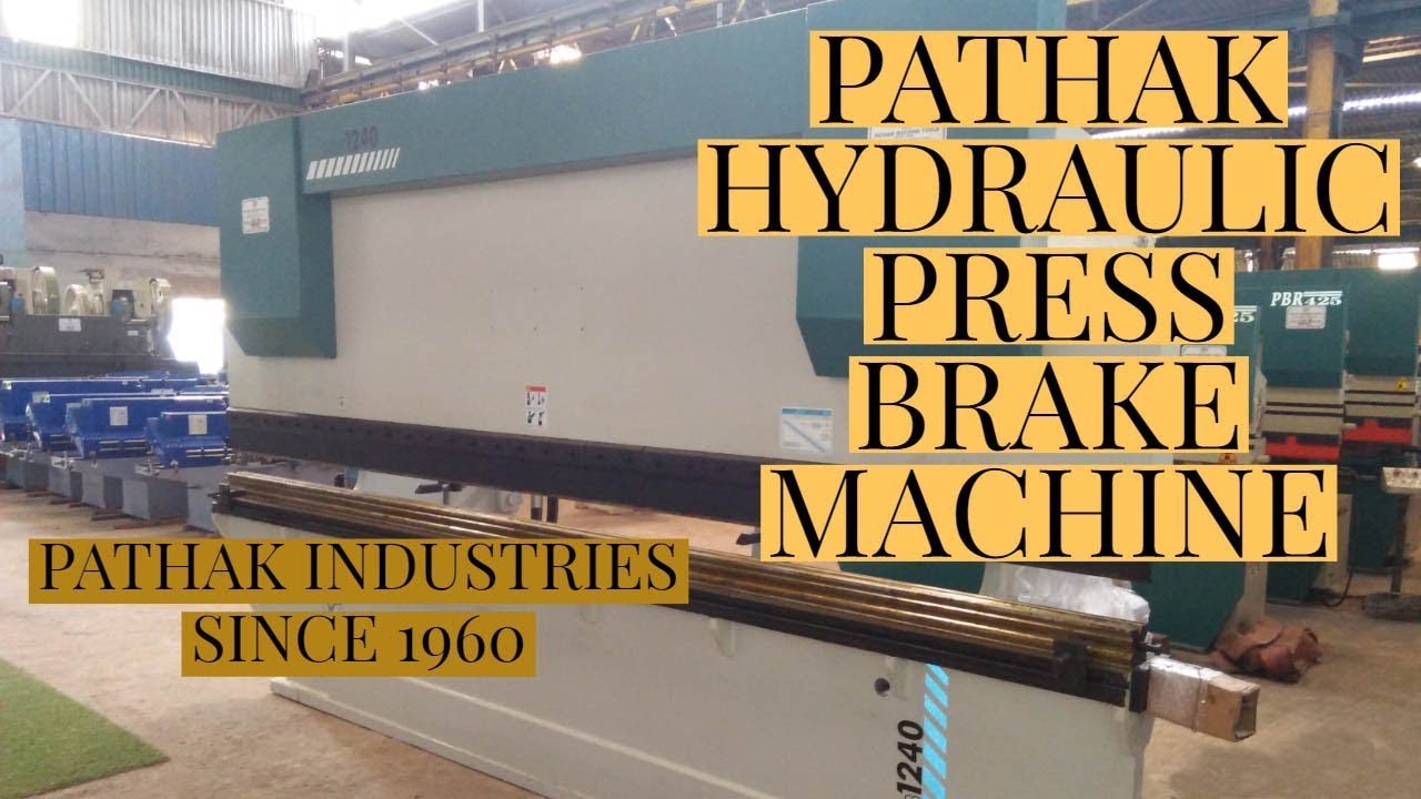 Hydraulic Press Brake Machine 4000x6mm By Pathak Industries Howrah Kolkata