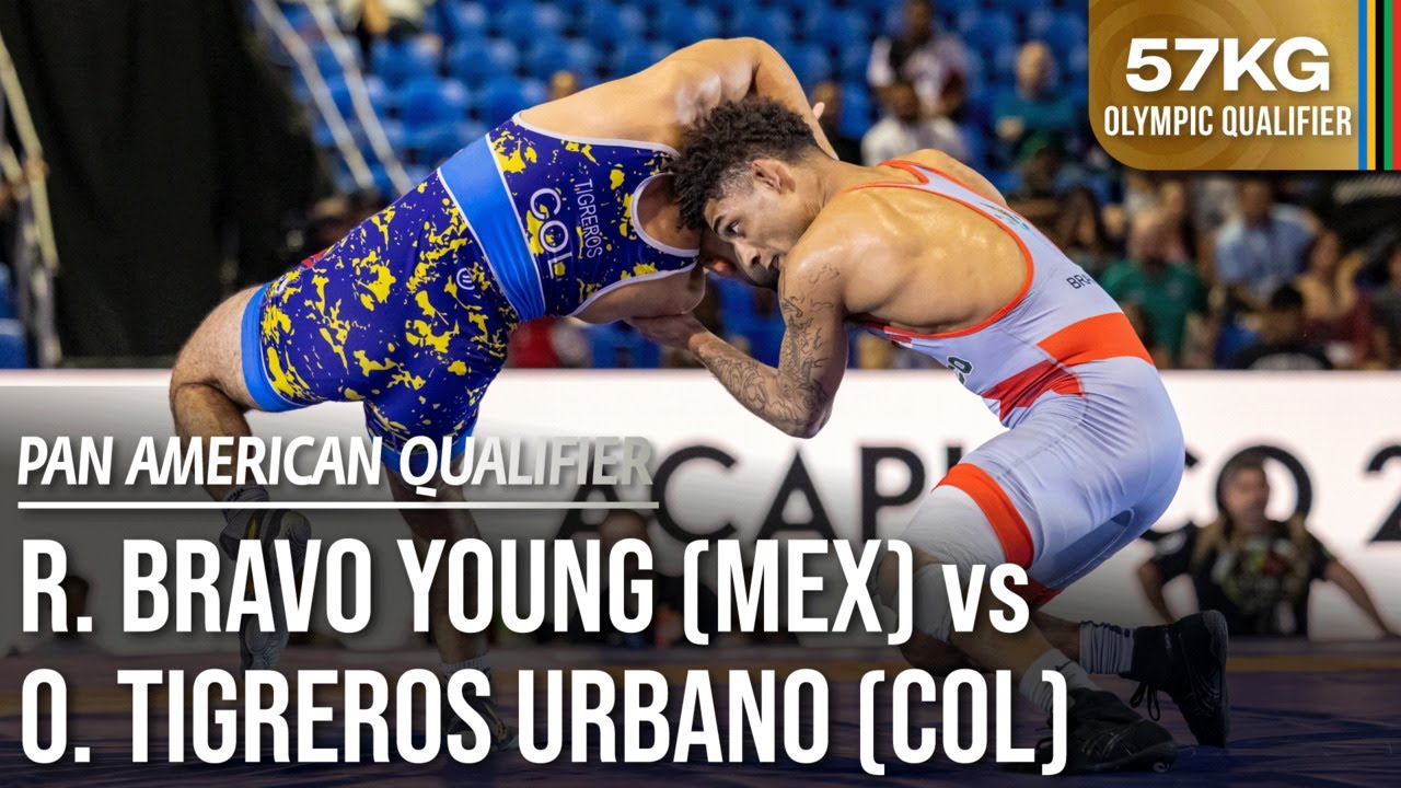Роман БРАВО ЯНГ - Оскар УРБАНО  | Квалификация Pan-American  2024 | Полуфинал |57Kg
