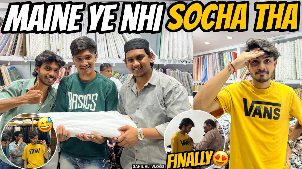 Finally Ajj Eid Ka Kurta Done Hua Lekin!😭| Ramzan Me Tailors Ke Scenes...