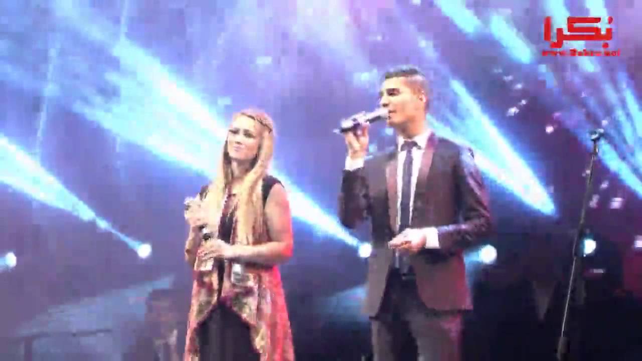 ▶ ‫محمد عساف ودلال ابو امنة يتألقان في دويتو غنائي في الناصرة‬‎