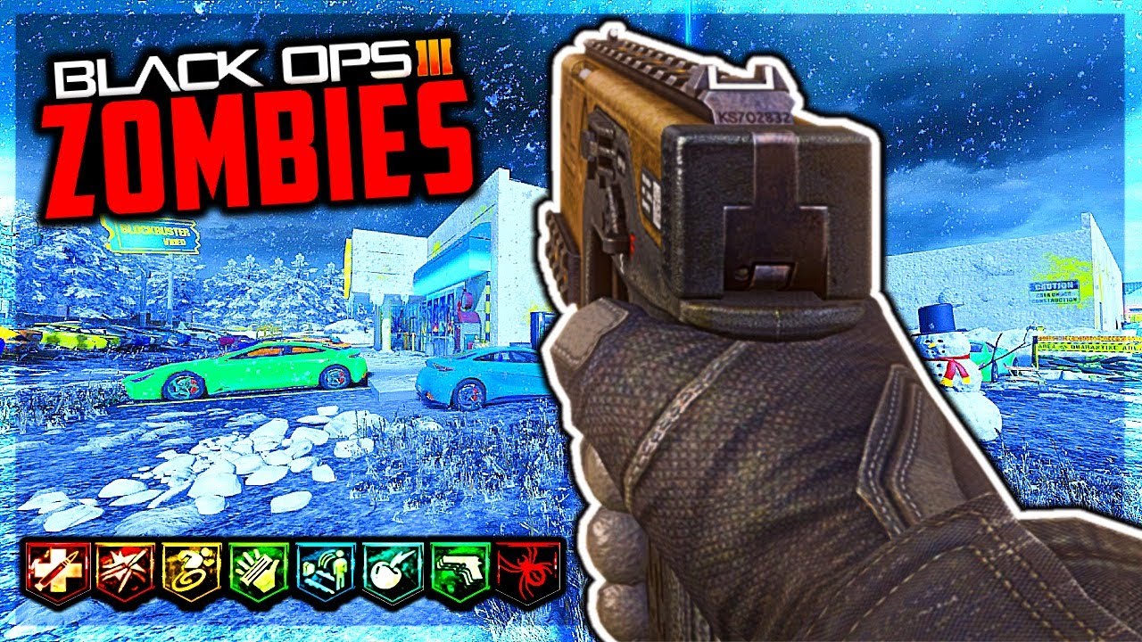 THE LAST BLOCKBUSTER!!! | Call Of Duty Black Ops 3 Custom Zombies Blockbuster Easter Egg + More Maps