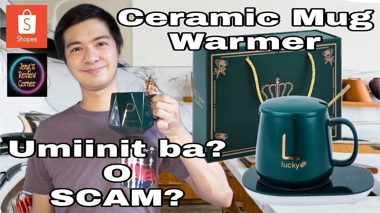 CERAMIC MUG WARMER FROM SHOPEE REVIEW | Jeng's Review Corner