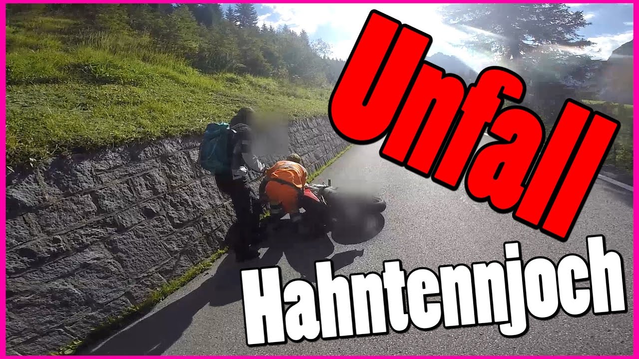 MOTORRADFAHRERIN CRASHT AUF ALPENPASS | Hahntennjoch | ReiseVlog | Sluty