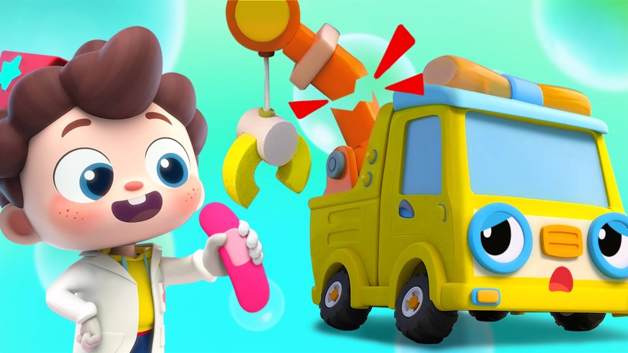 Cars Rescue Song | Super Ambulance Rescue Team | Nursery Rhymes & Kids Songs | BabyBus