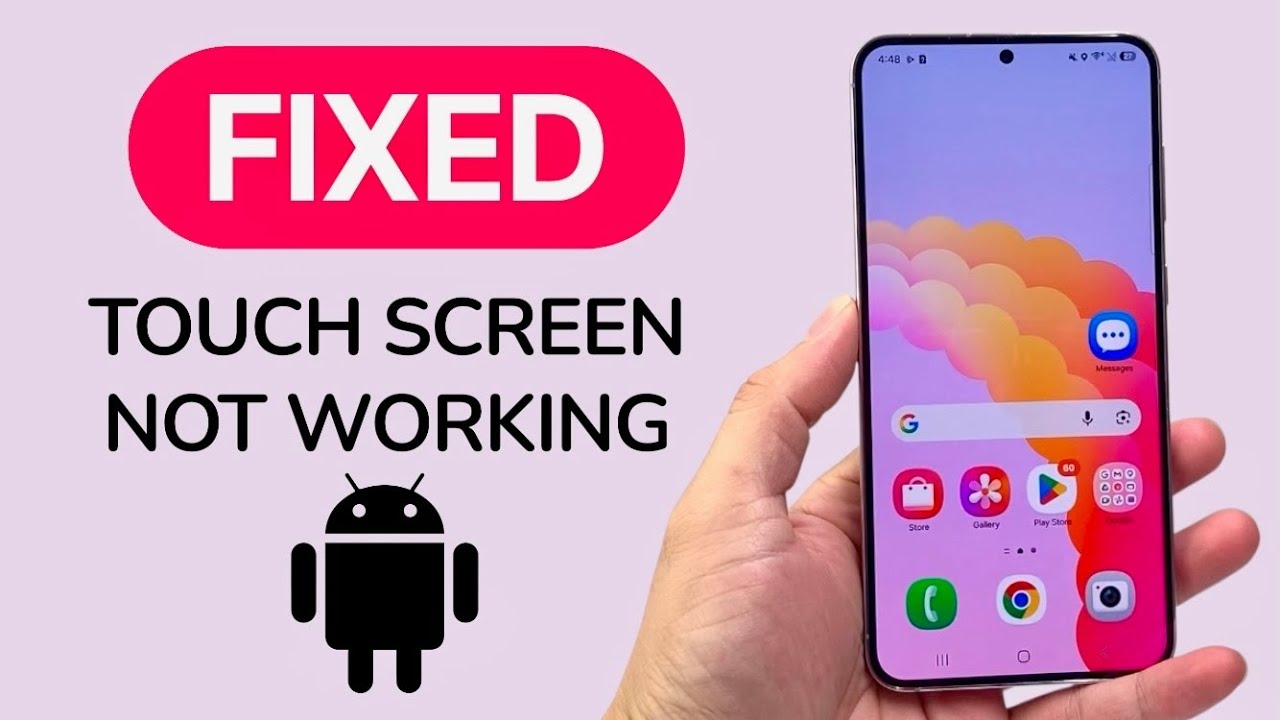 How To Fix Android Phone Touch Screen Not Working