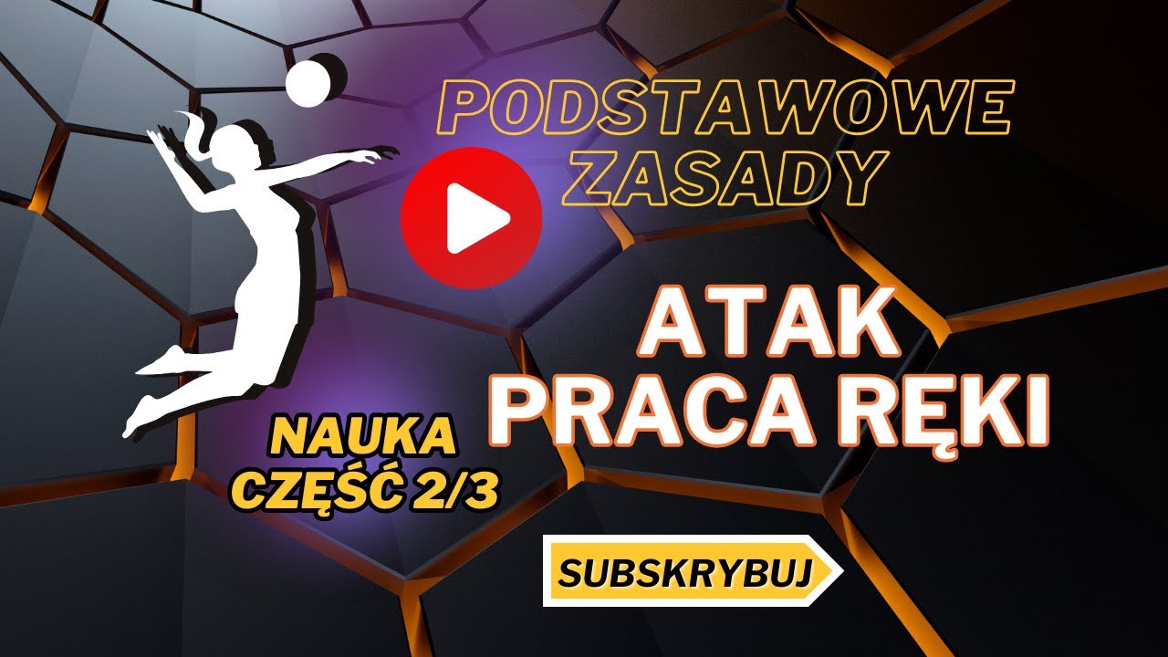 Nauka pracy ręki do ataku PRACA RĄK w ataku [CZĘŚĆ 2/3] Podstawowe Elementy SIATKÓWKI
