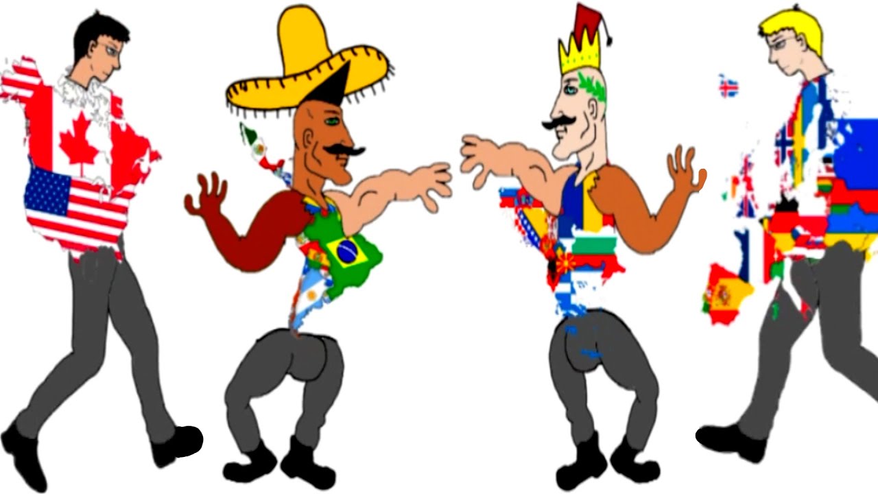 Virgin Continents VS Chad Continents
