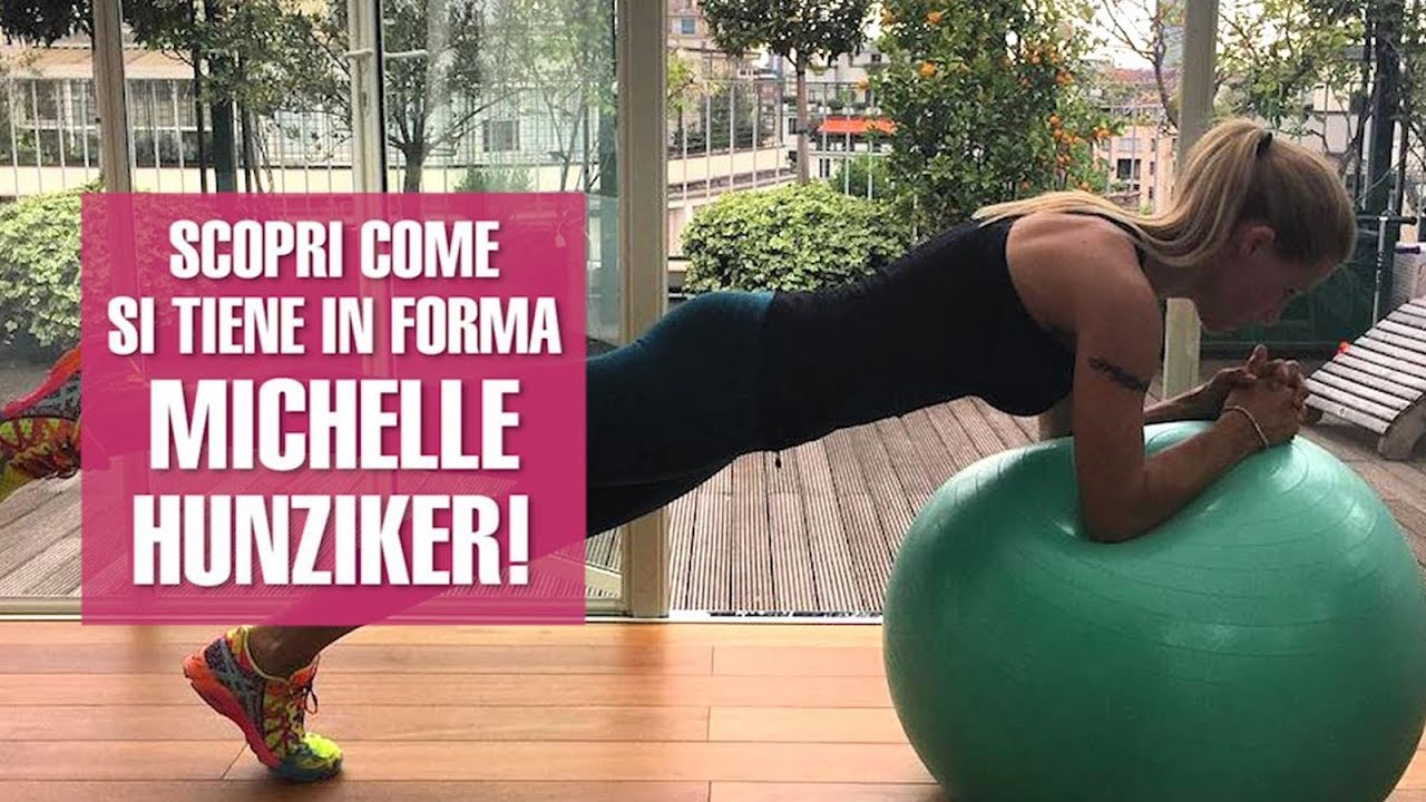 Muscoli tonici e fisico statuario: come si tiene in forma Michelle Hunziker