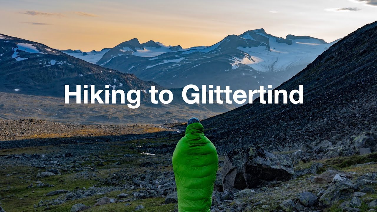 Hiking to the top of Glittertind, 2452 meters, Jotunheimen, Norway