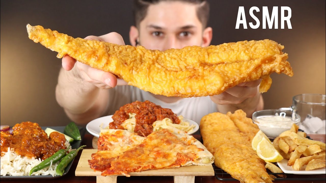 ASMR MOST POPULAR FOOD IN THE UK | MUKBANG *REAL EATING SOUNDS*