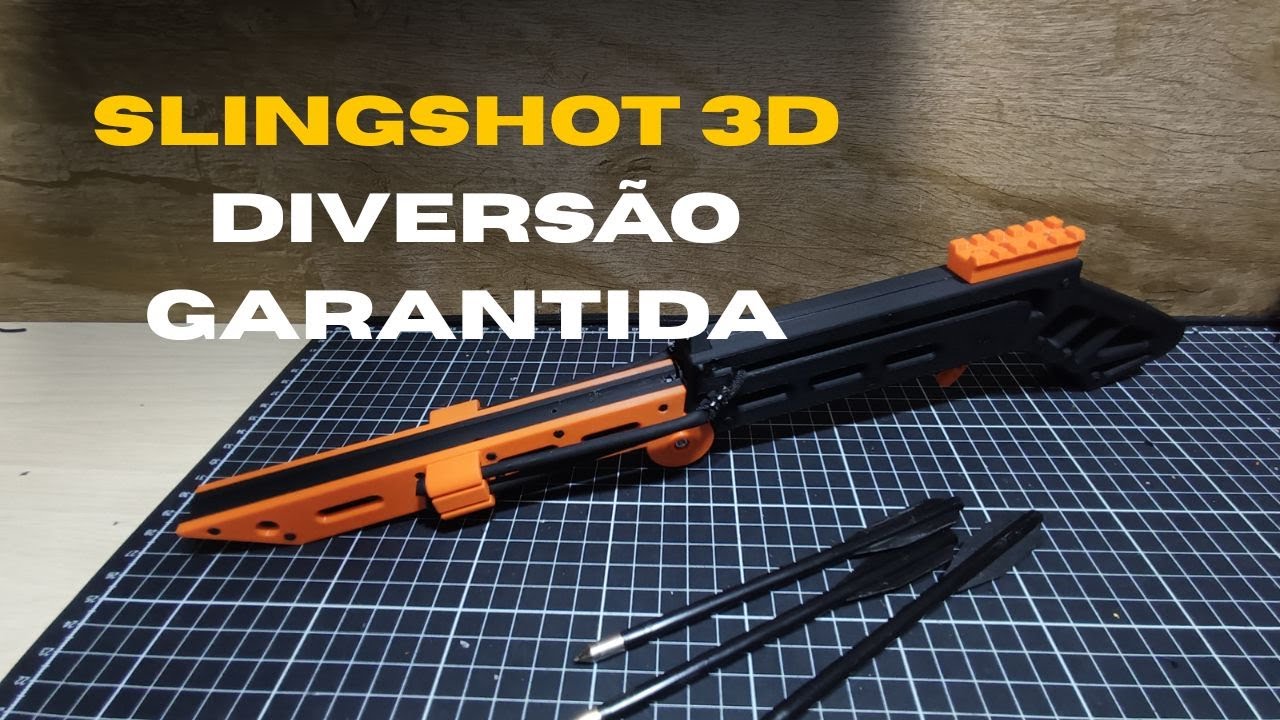 Slingshot Impressa em 3D — Diversão para Gente Grande Garantida 😄