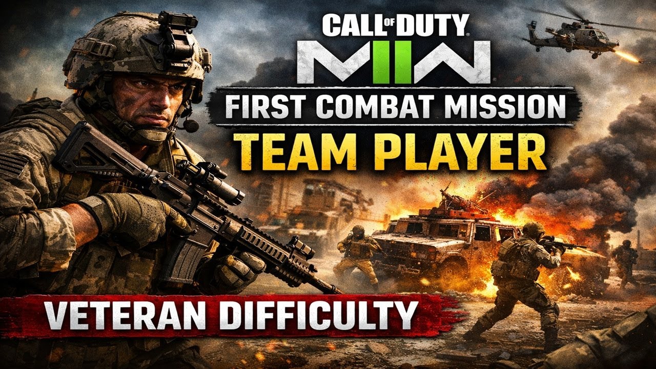 Surviving MW2's First Intense Firefight on Veteran Mode