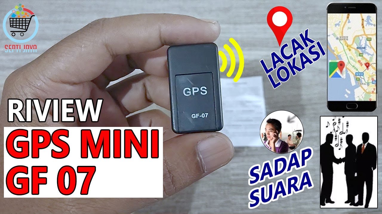 Tutorial Lengkap dan Review GPS Mini GF-07 GPS Mini Multifungsi untuk Lacak Lokasi dan Sadap Suara