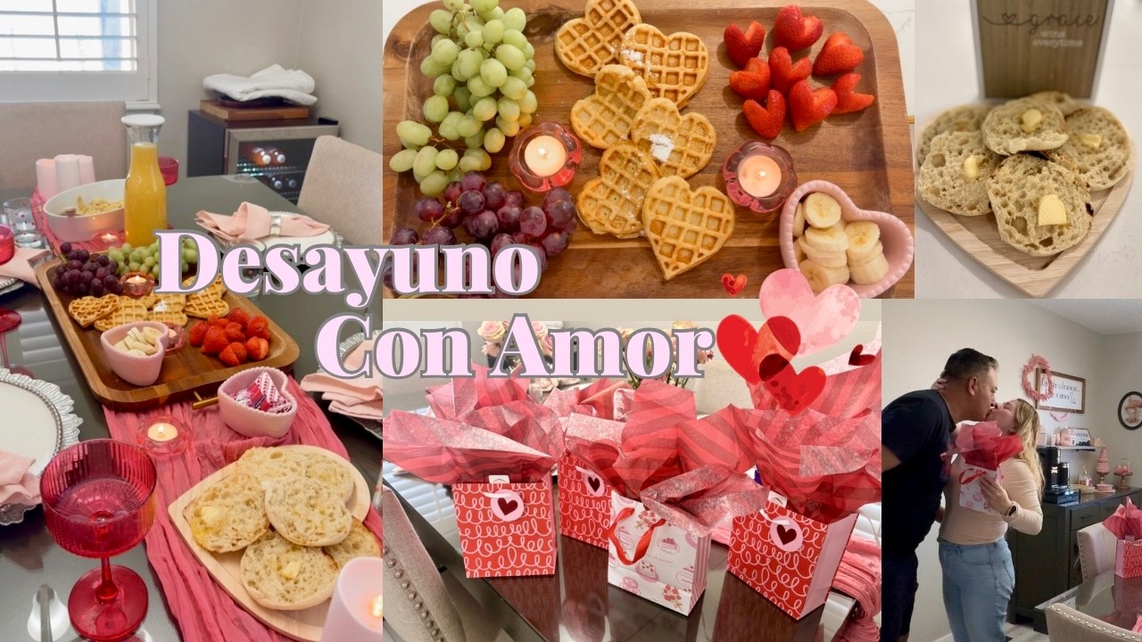 Así sorprendí a mi familia en San Valentín 🥞♥️Breakfast Especial en casa, Johana Rodriguez